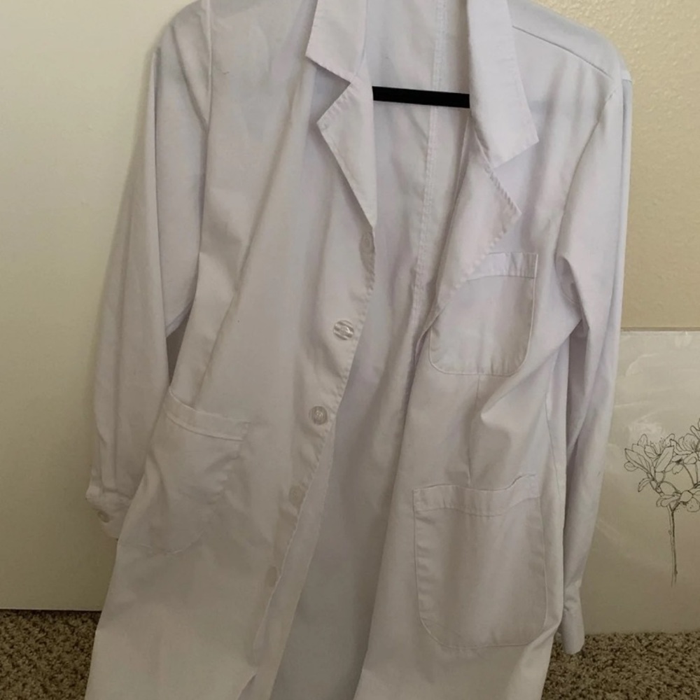 White lab coat